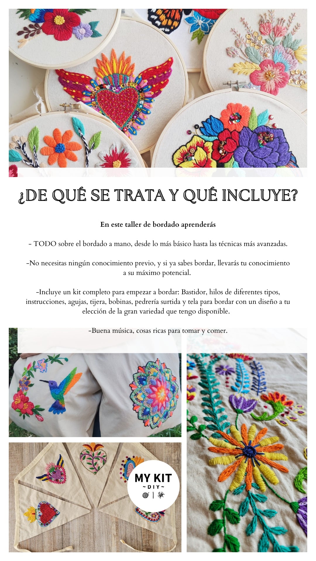 TALLER DE BORDADO