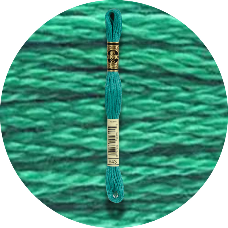 Hilo DMC Colores Verdes