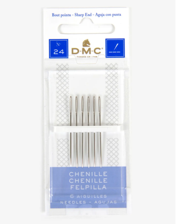 Aguja DMC chenille numero 24