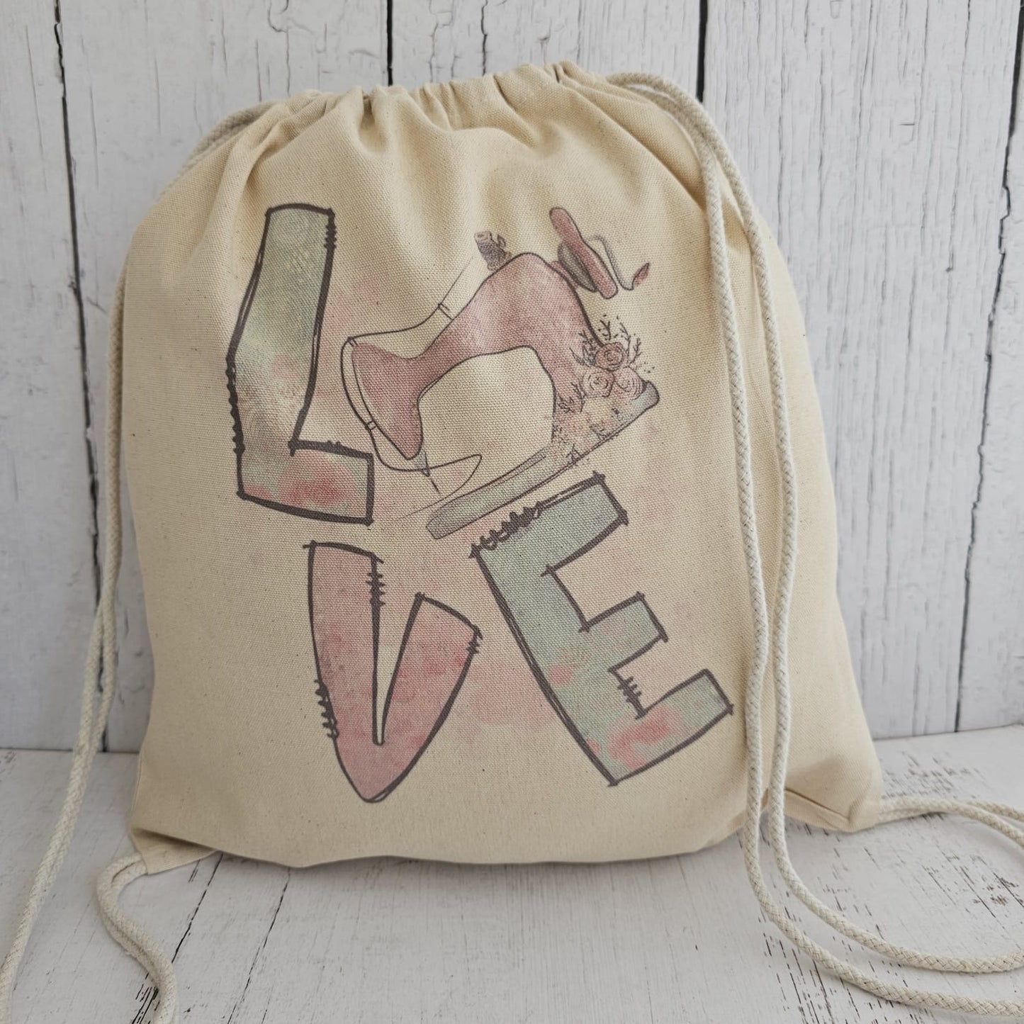 Mochila Rita "LOVE HANDMADE"