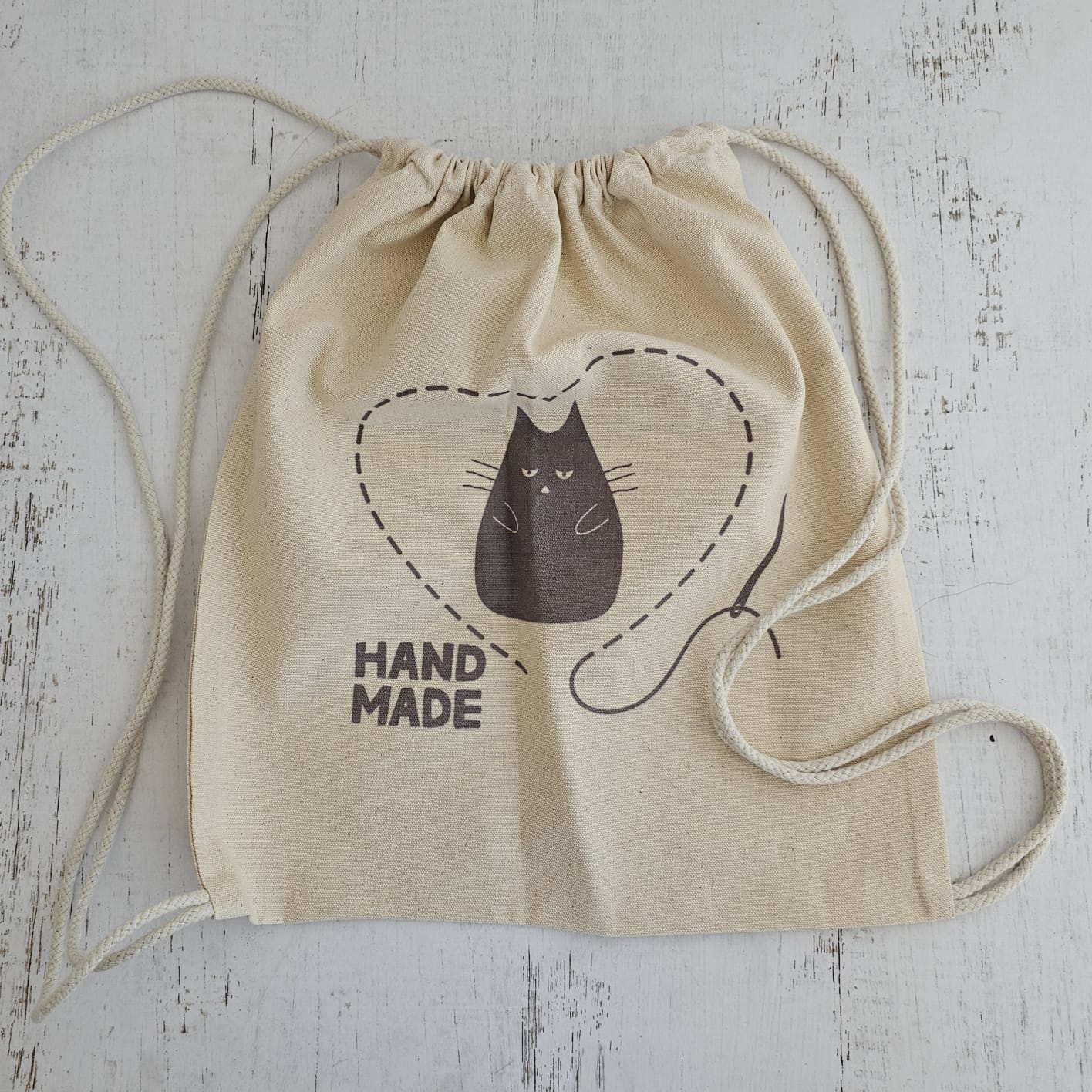 Mochila Rut "LOVE HANDMADE"