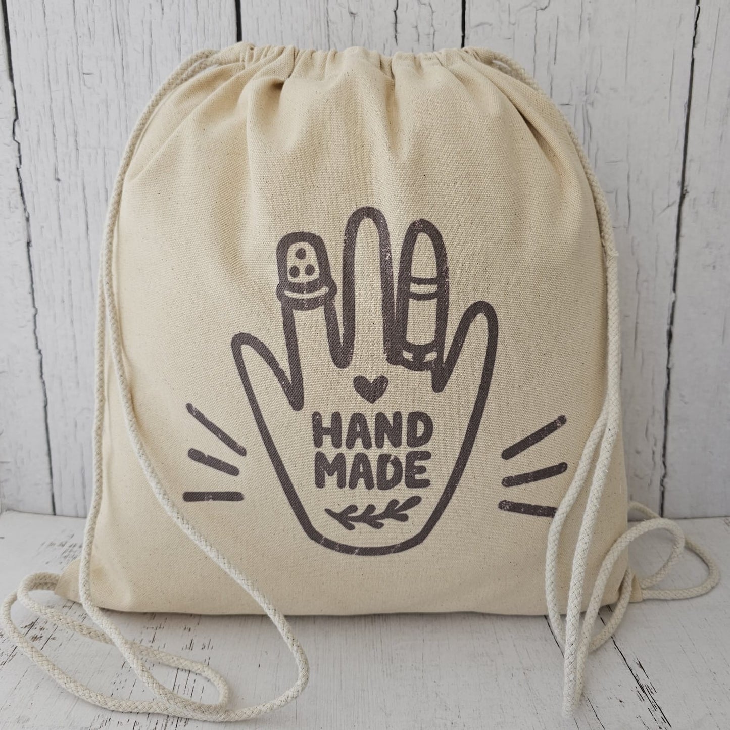 Mochila Rachel "LOVE HANDMADE"
