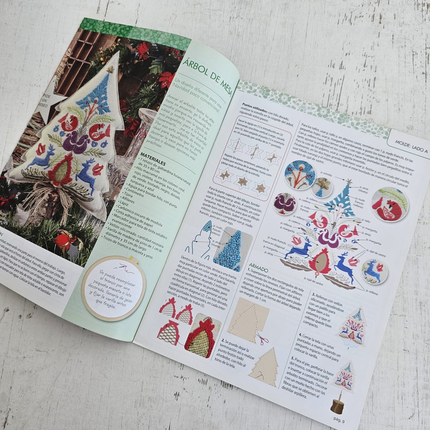 ¡ESPECIAL NAVIDAD! Revista bordado navidad