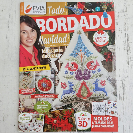 ¡ESPECIAL NAVIDAD! Revista bordado navidad