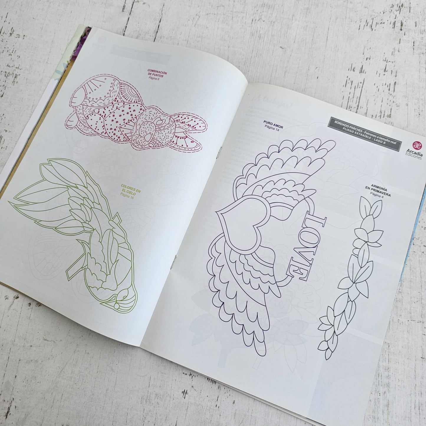 Revista bordado parches