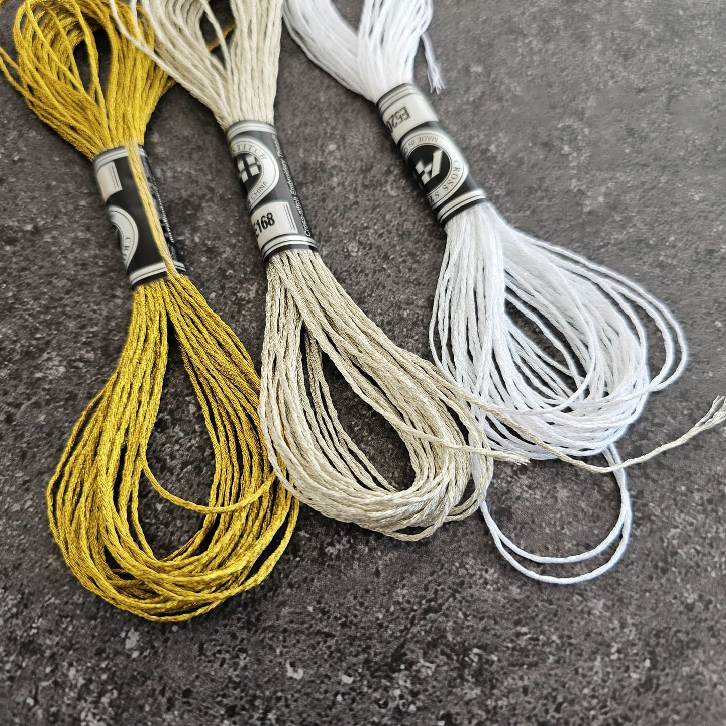 Kit hilos metalizados