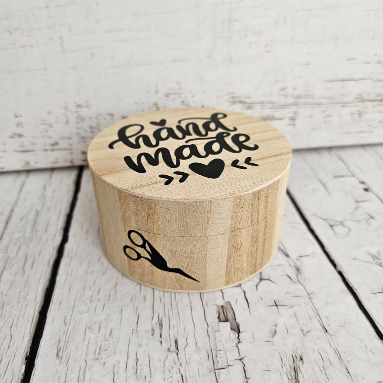 Kit cajita de madera con materiales para tu colección