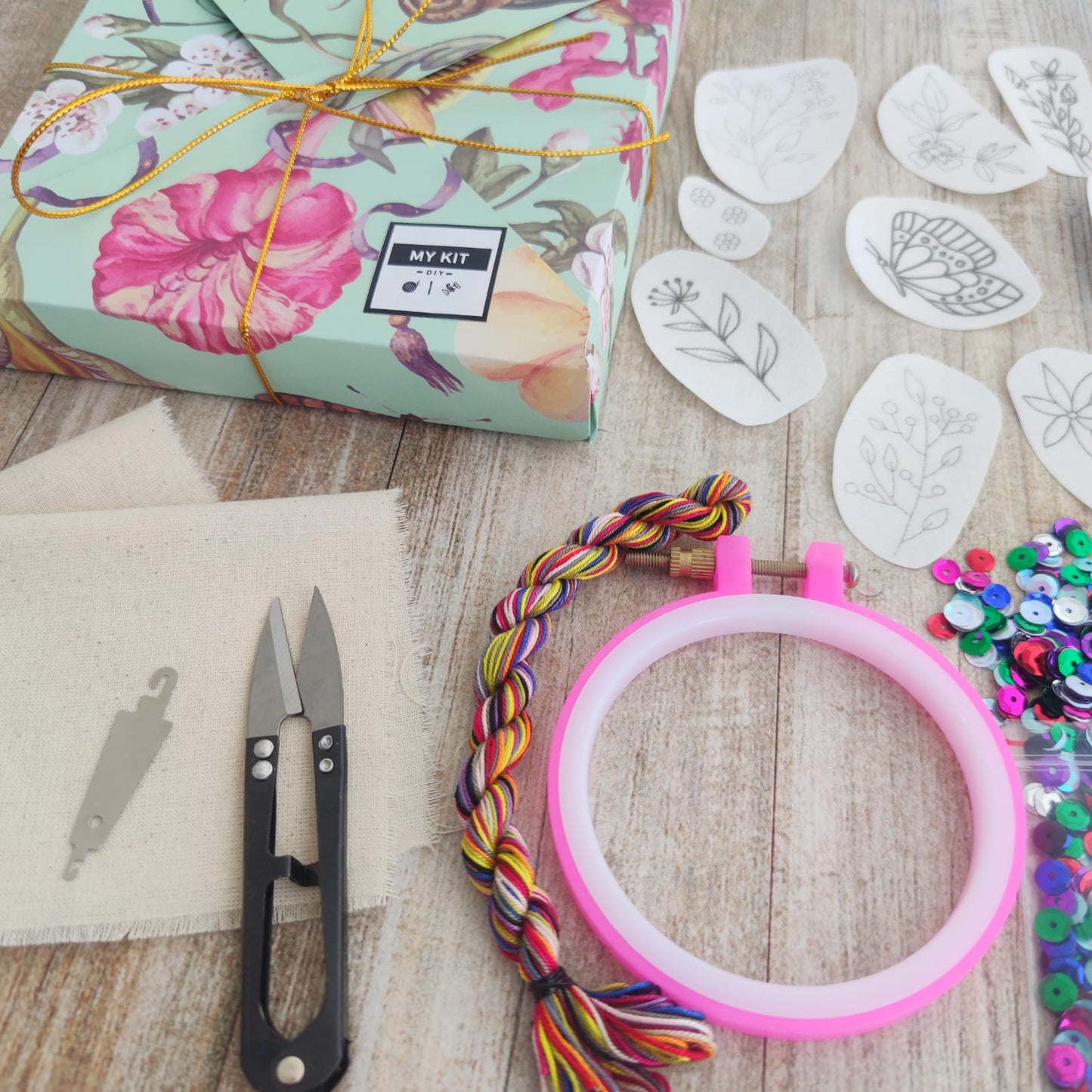 Kit de materiales perfecto para regalo