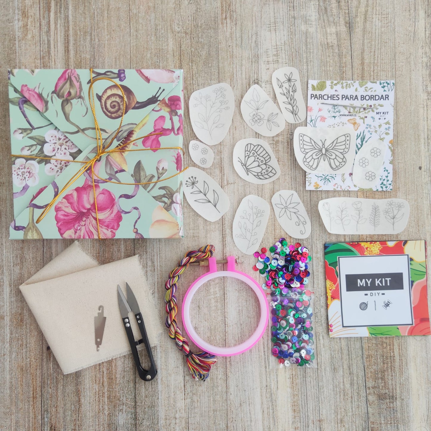 Kit de materiales perfecto para regalo