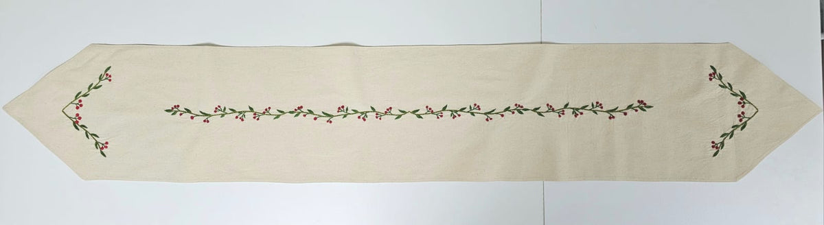 ¡ESPECIAL NAVIDAD! Kit camino de mesa para bordar navideño