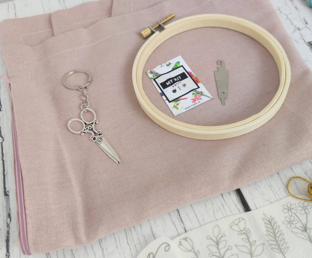 Mega kit para bordar funda de cojín