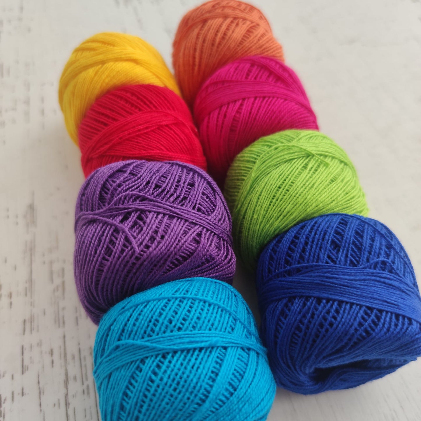 Kit hilo perle colores fuertes