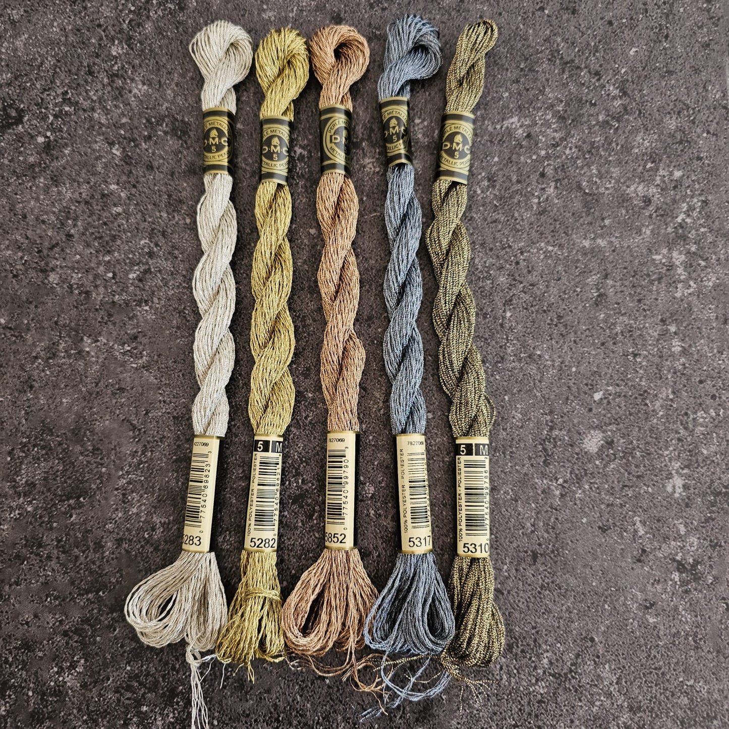 Kit hilo perlé DMC Metallic