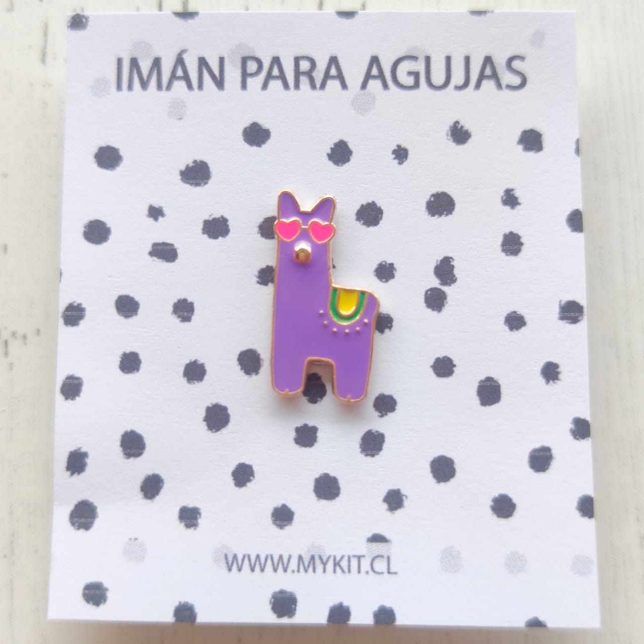 Imán para agujas de metal con diseños