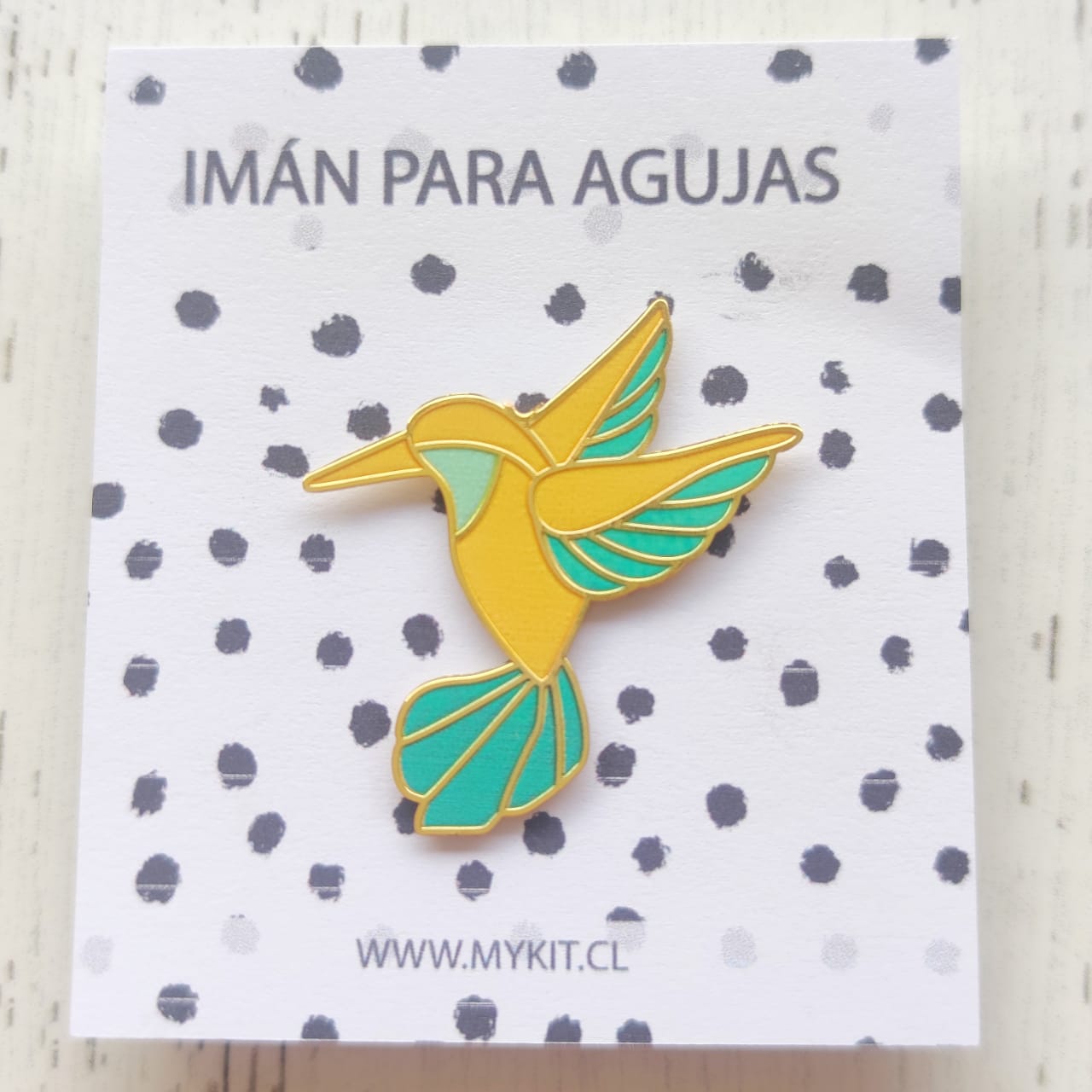 Imán para agujas de metal con diseños