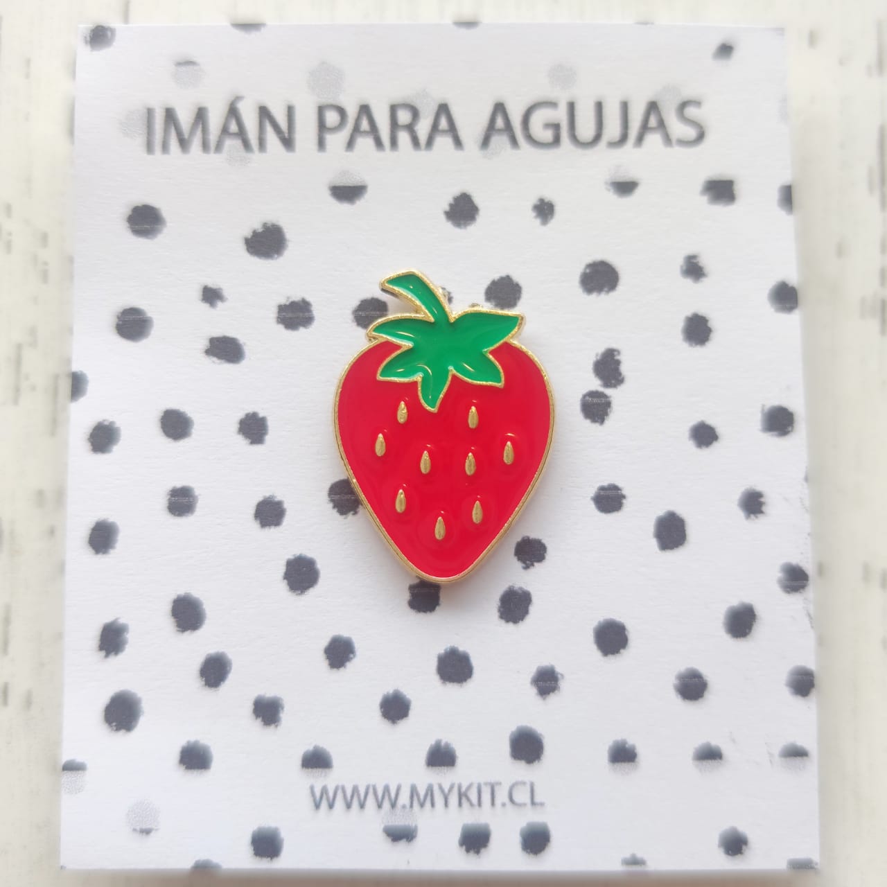Imán para agujas de metal con diseños