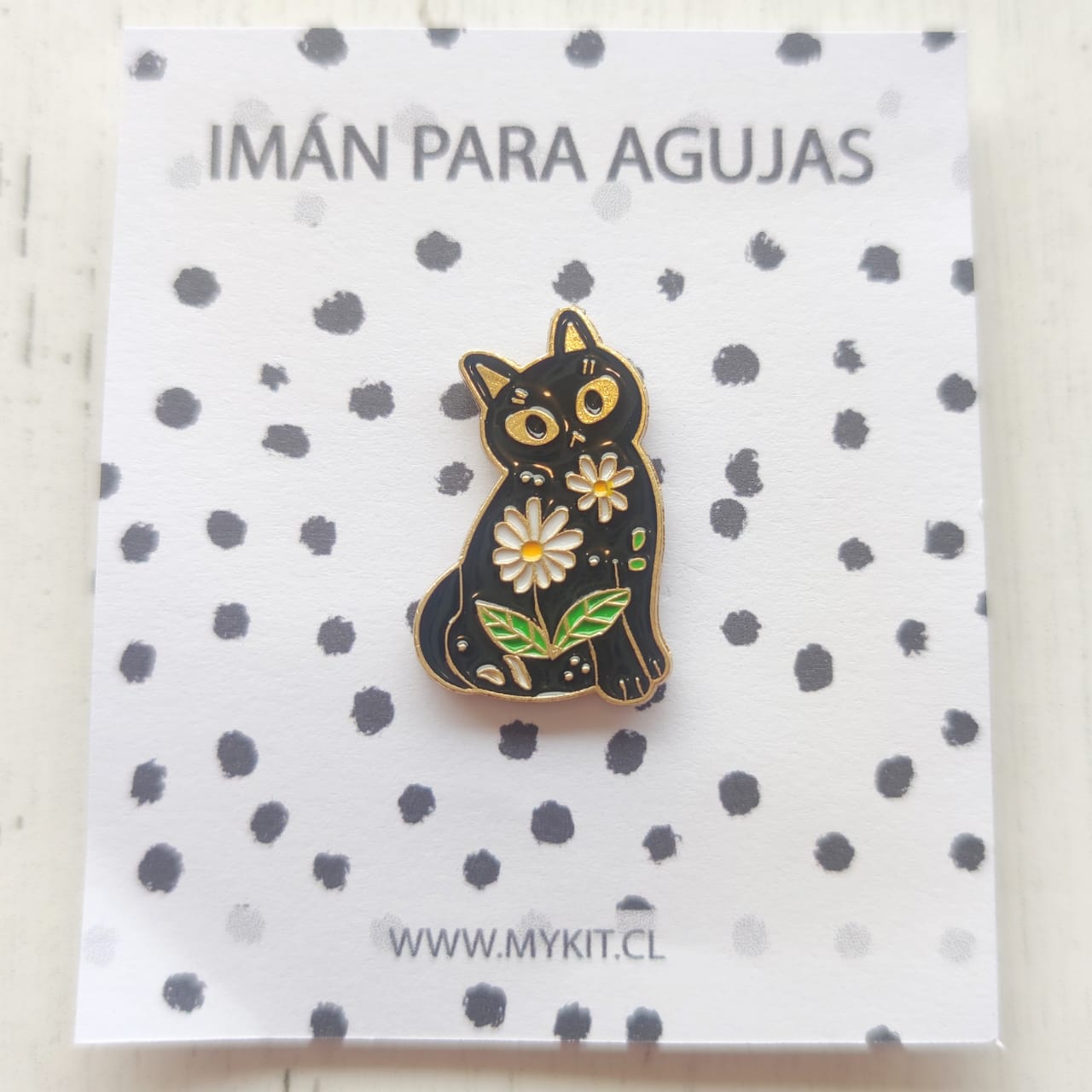 Imán para agujas de metal con diseños
