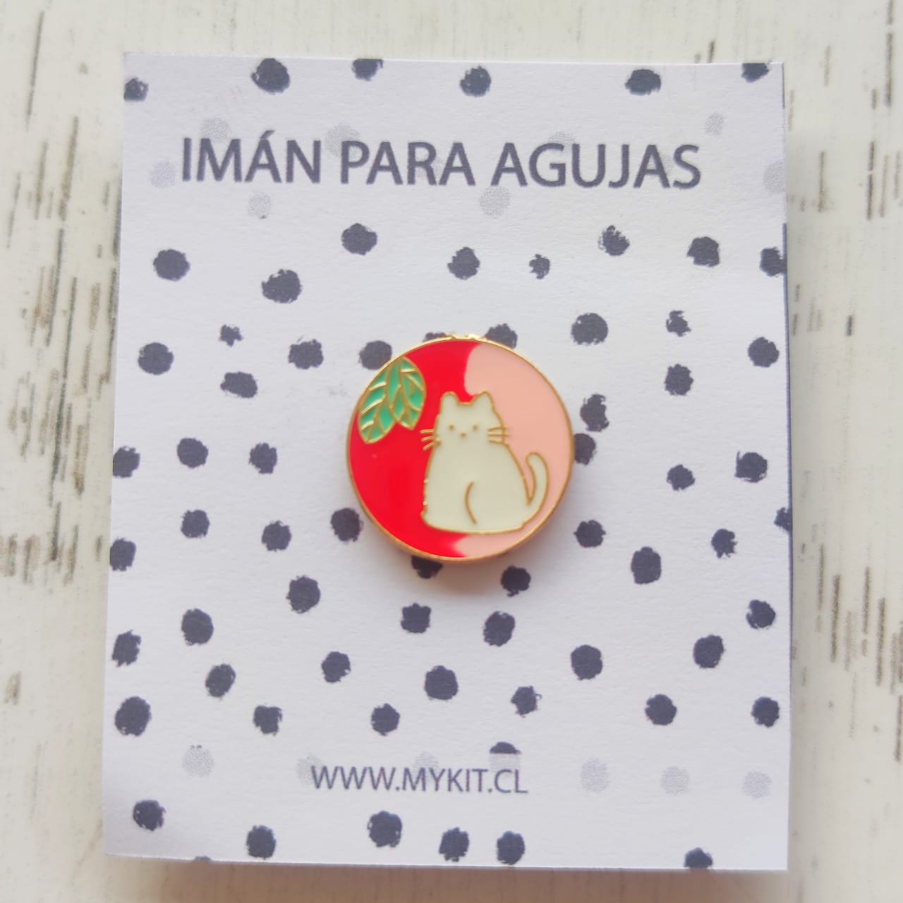 Imán para agujas de metal con diseños