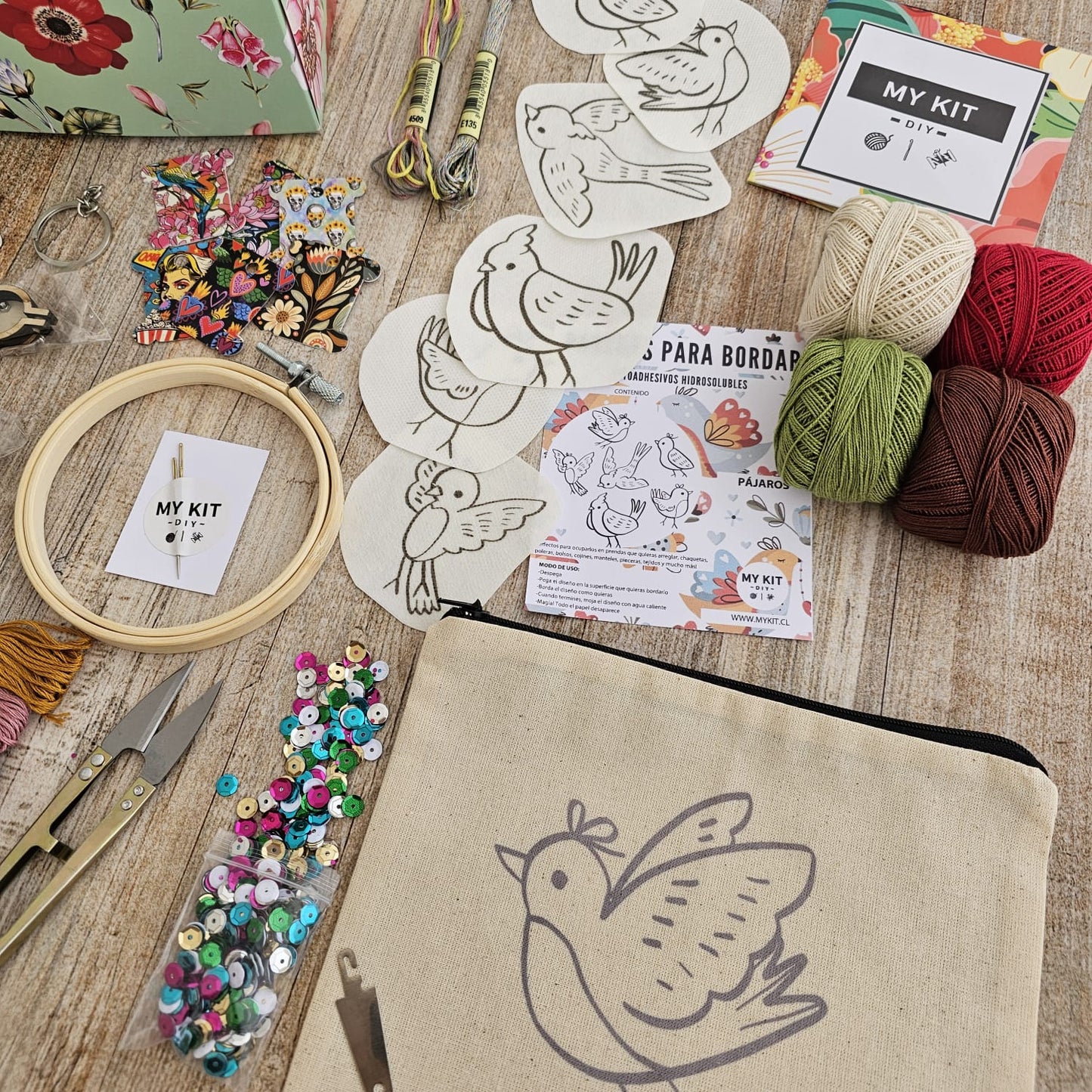 Mega kit love pajaritos