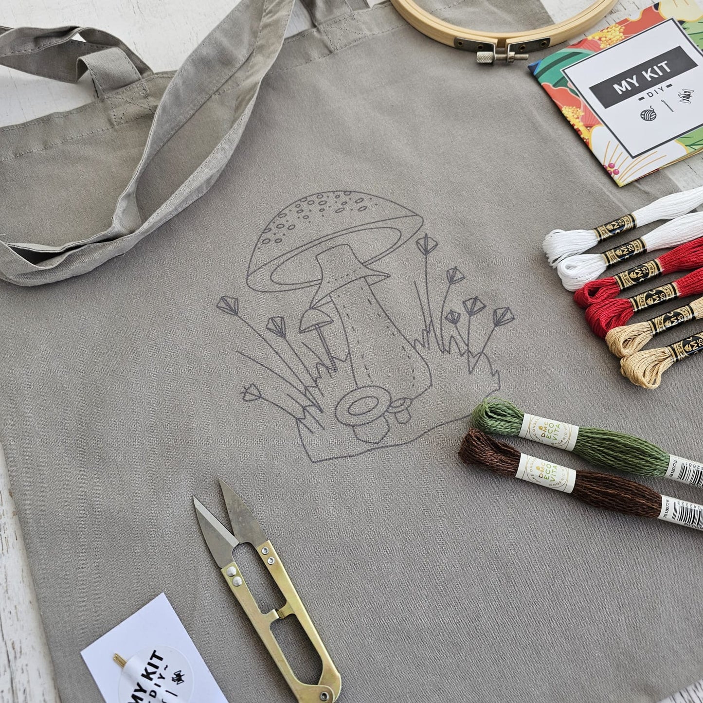 Kit bolso Hongo amanita muscaria