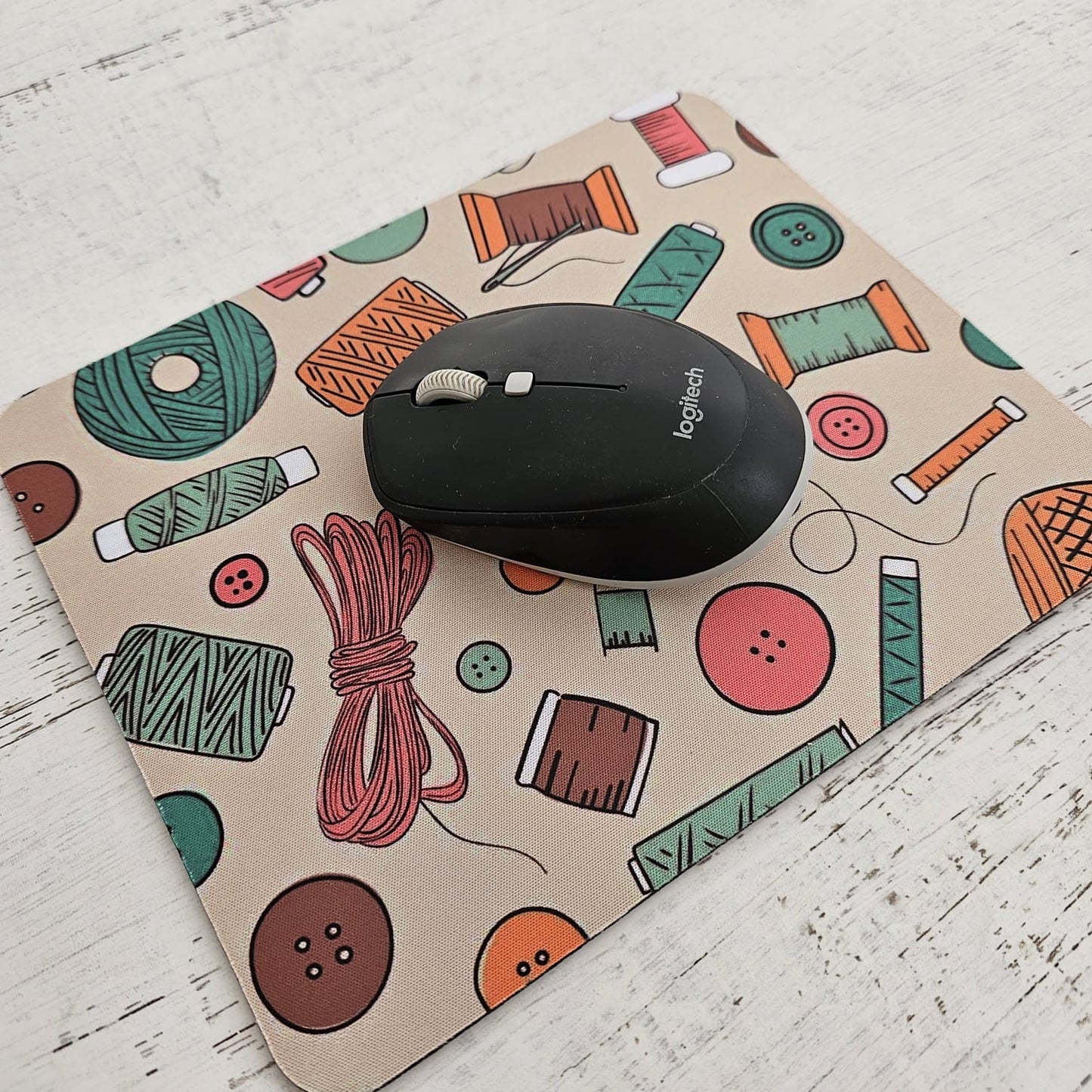 Mousepad diseño Lola "LOVE HANDMADE"