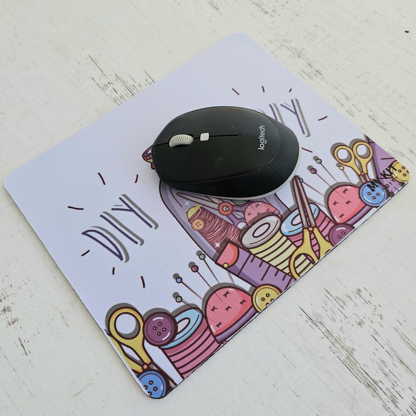 Mousepad diseño Eva "LOVE HANDMADE"