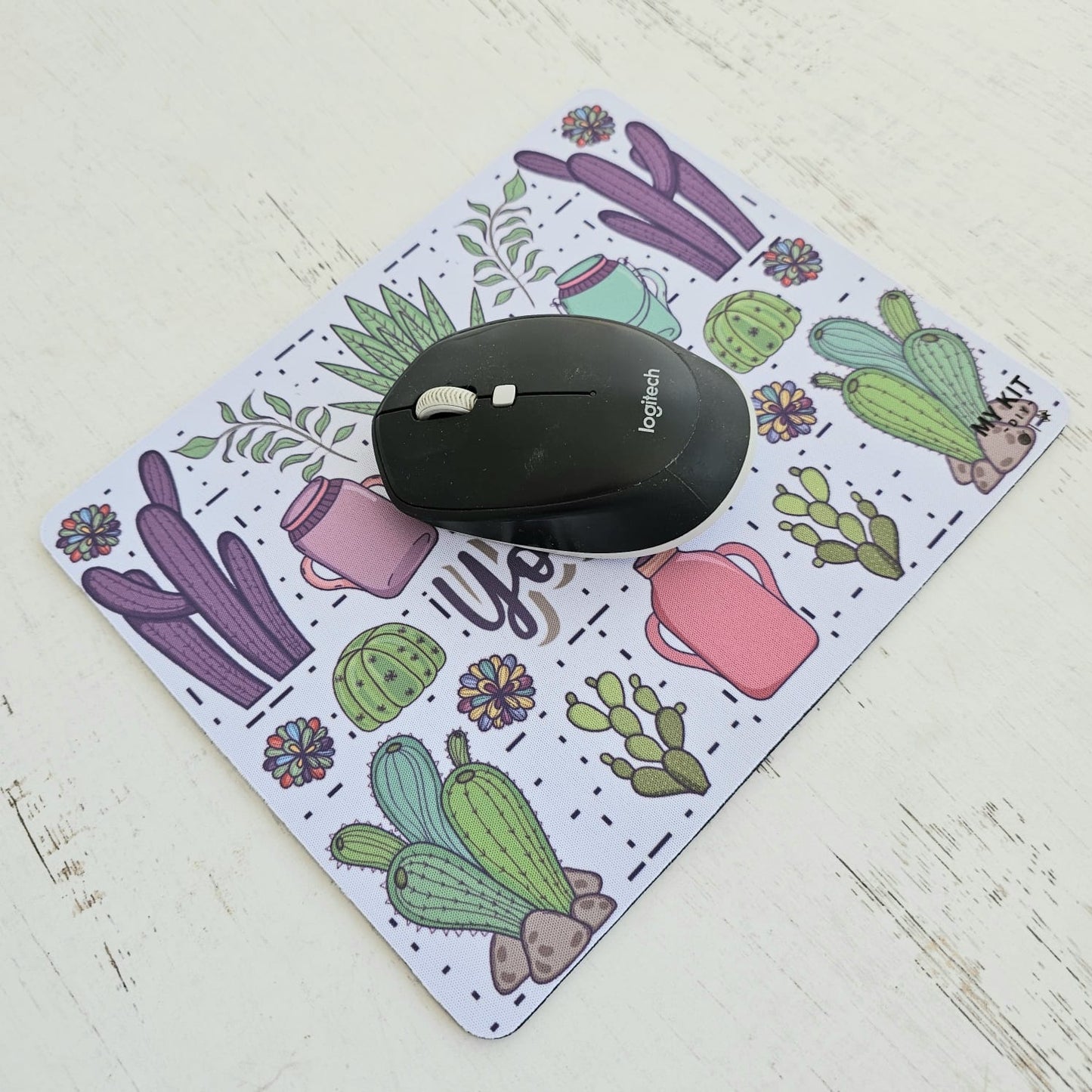 Mousepad diseño Eloisa "LOVE HANDMADE"