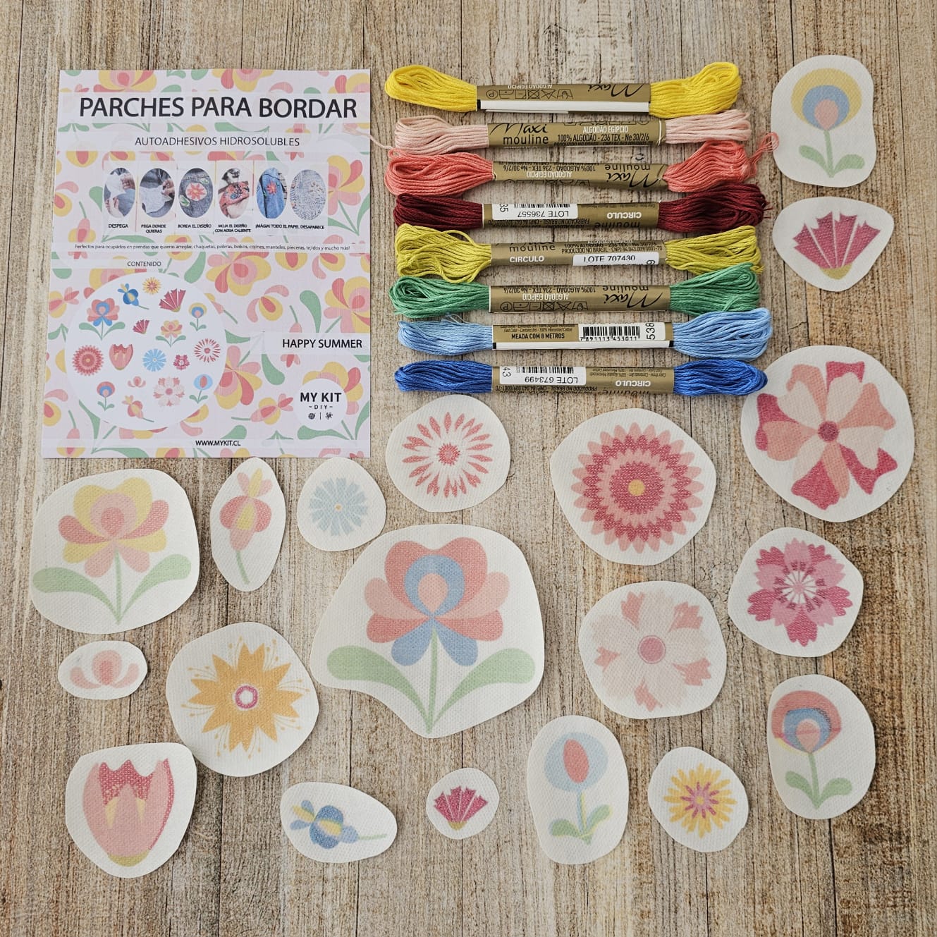 Kit parches A COLOR Happy Summer