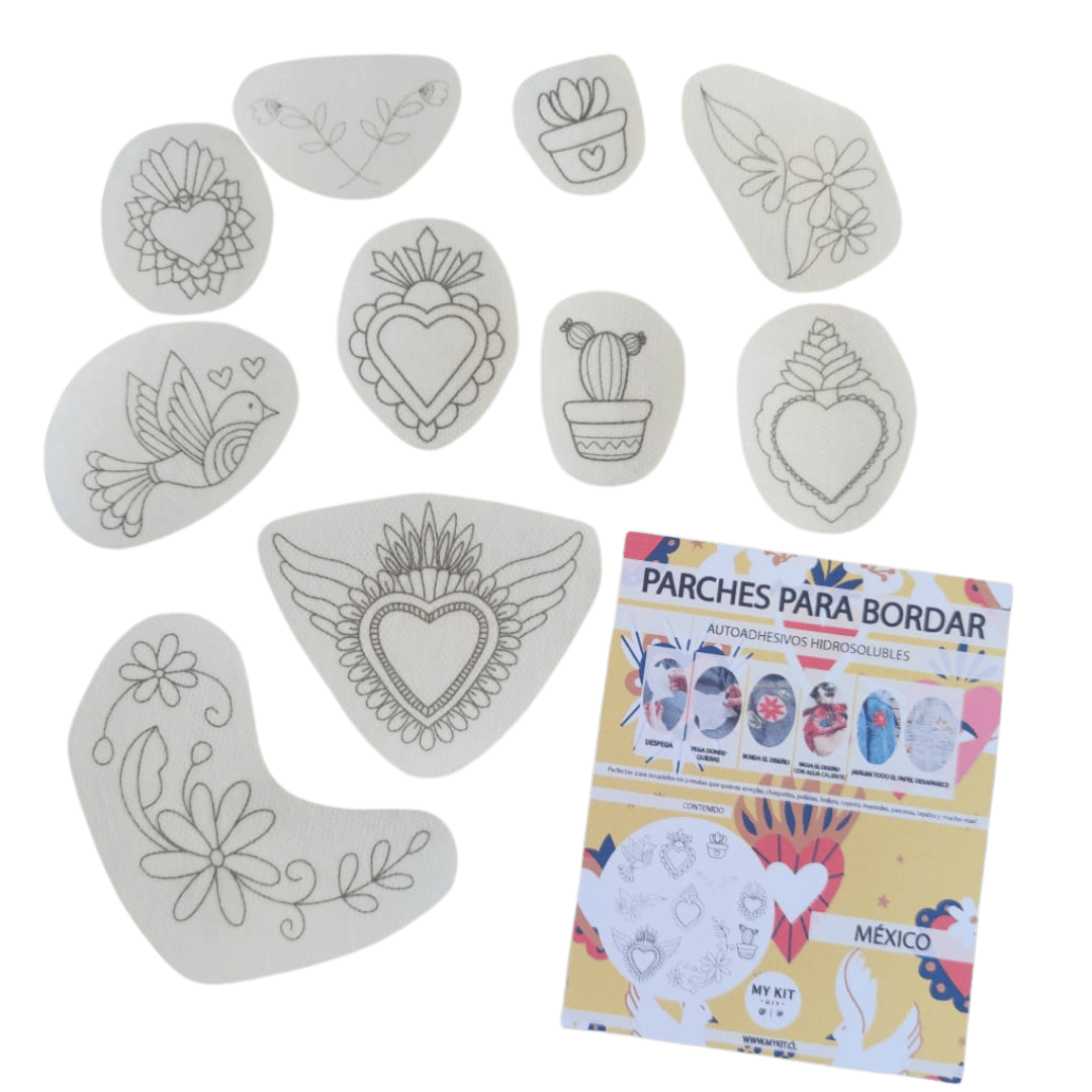 Kit parches MÉXICO