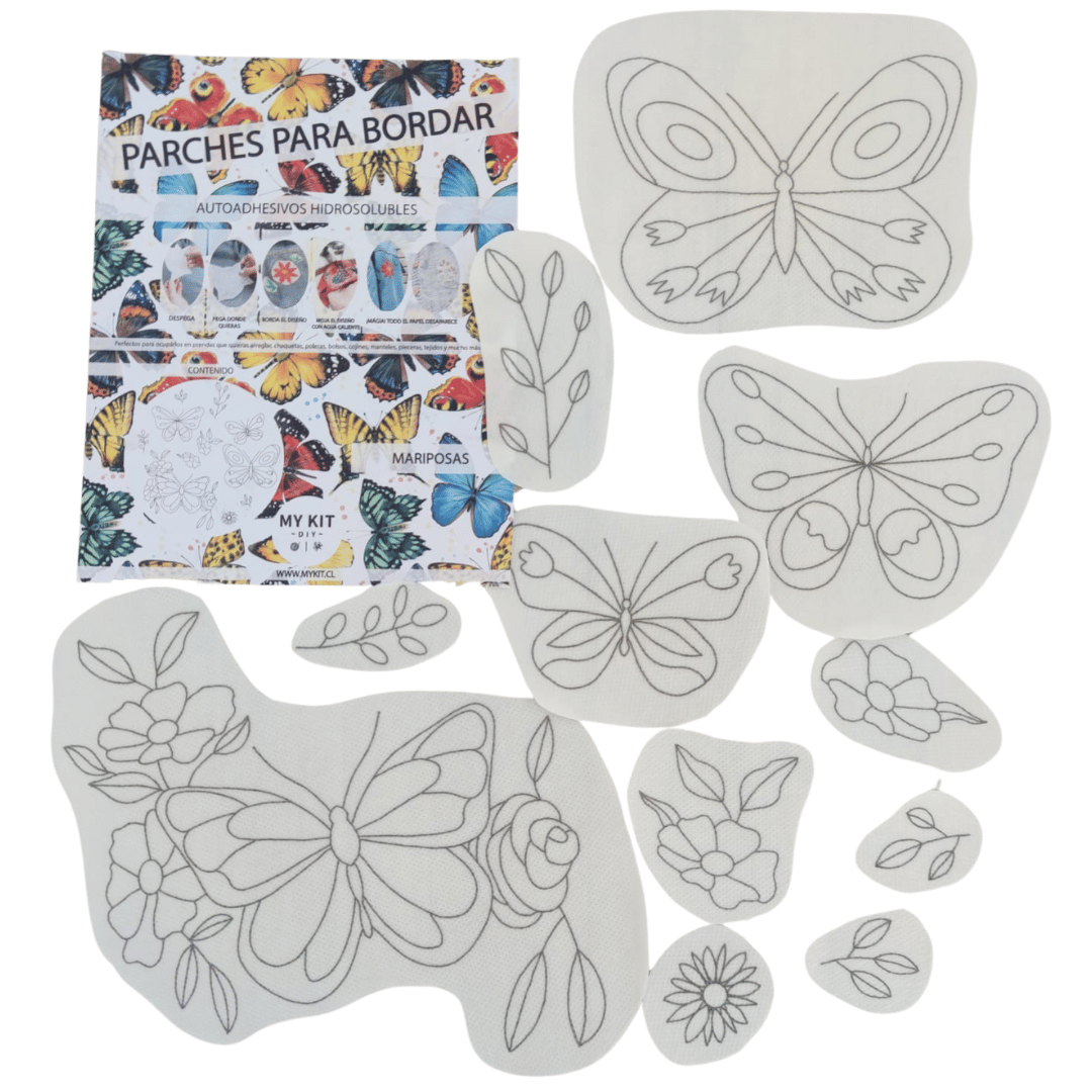 Kit parches MARIPOSAS