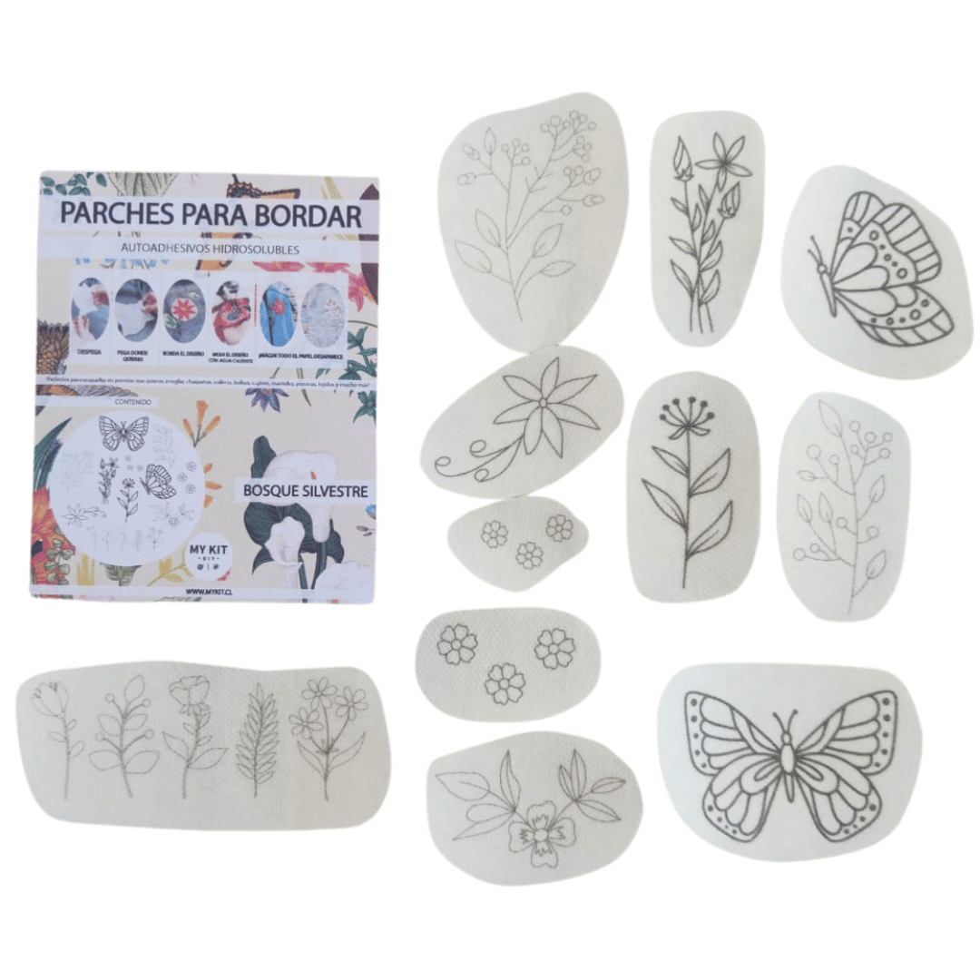 Kit parches JARDÍN BOTÁNICO