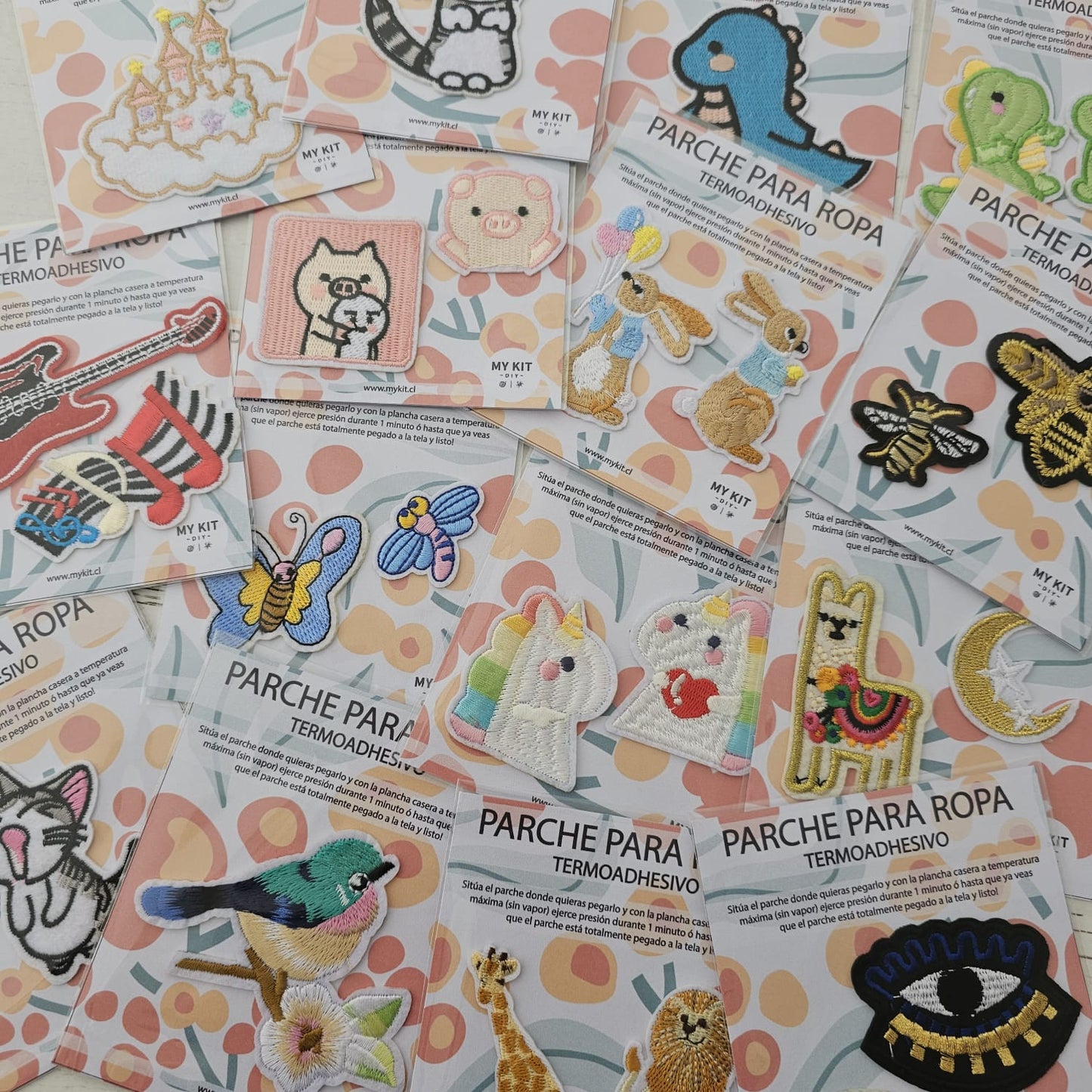 Parches bordados para plancha