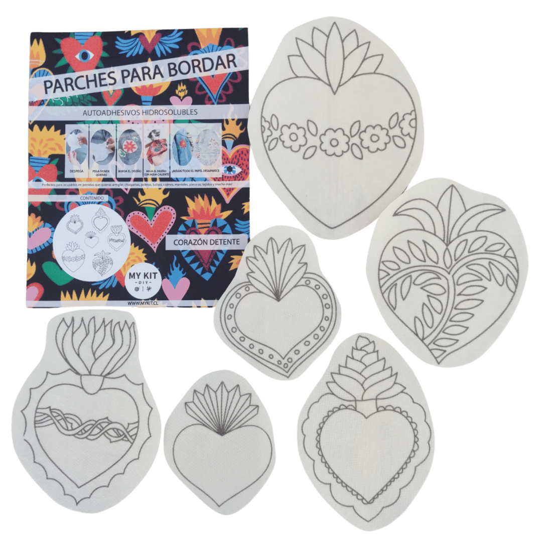 Kit parches CORAZONES DETENTE