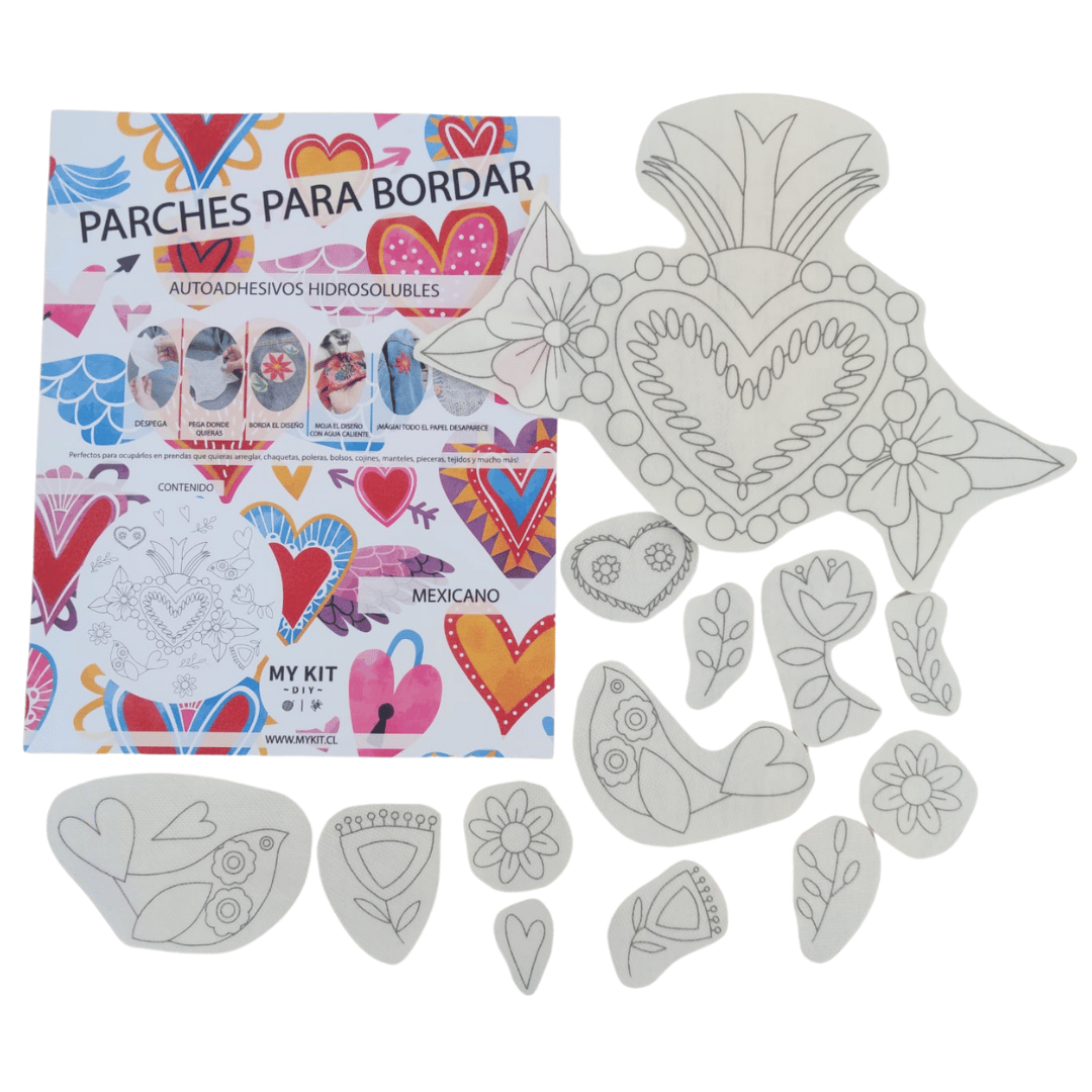 Kit parches MEXICANOS