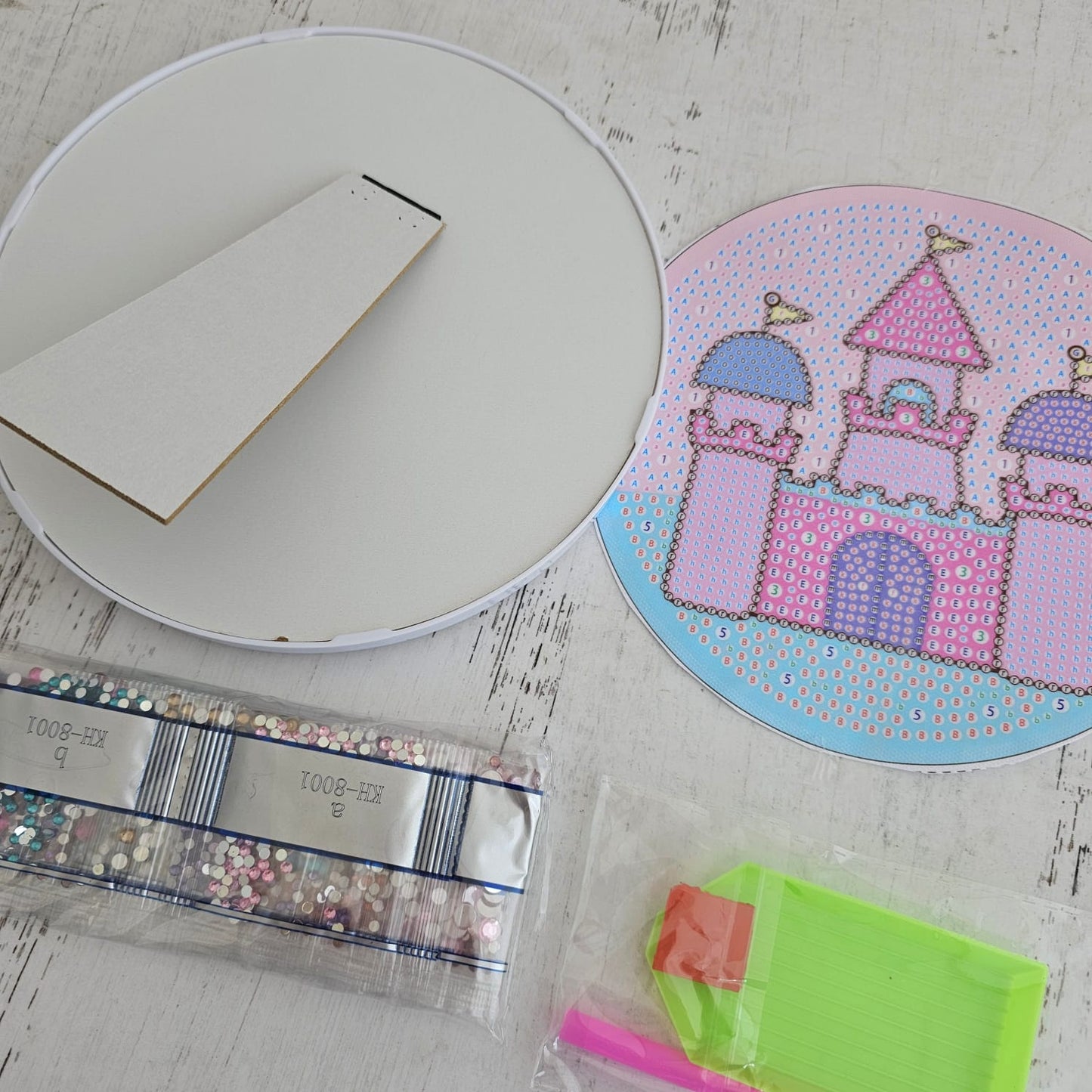 Kit pinta con diamante Castillo