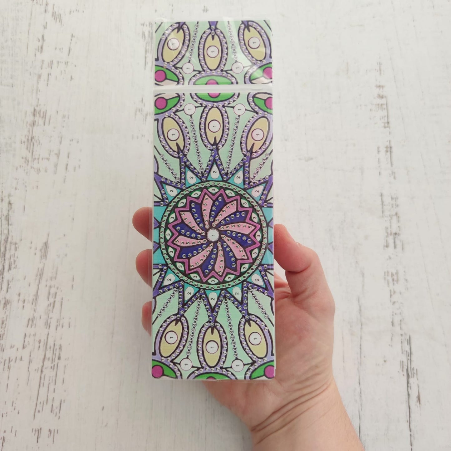 Kit estuche pinta con diamantes - Mandala