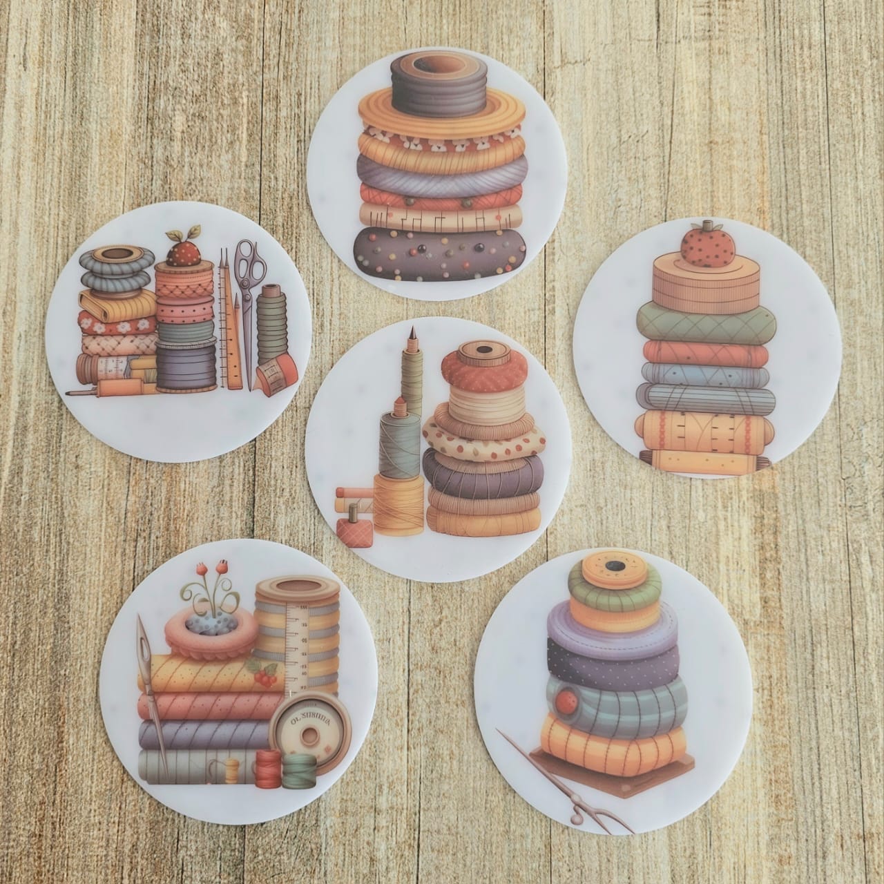 Kit posavasos Queila "LOVE HANDMADE"