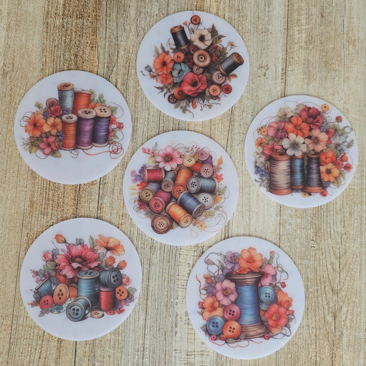 Kit posavasos Paulette "LOVE HANDMADE"