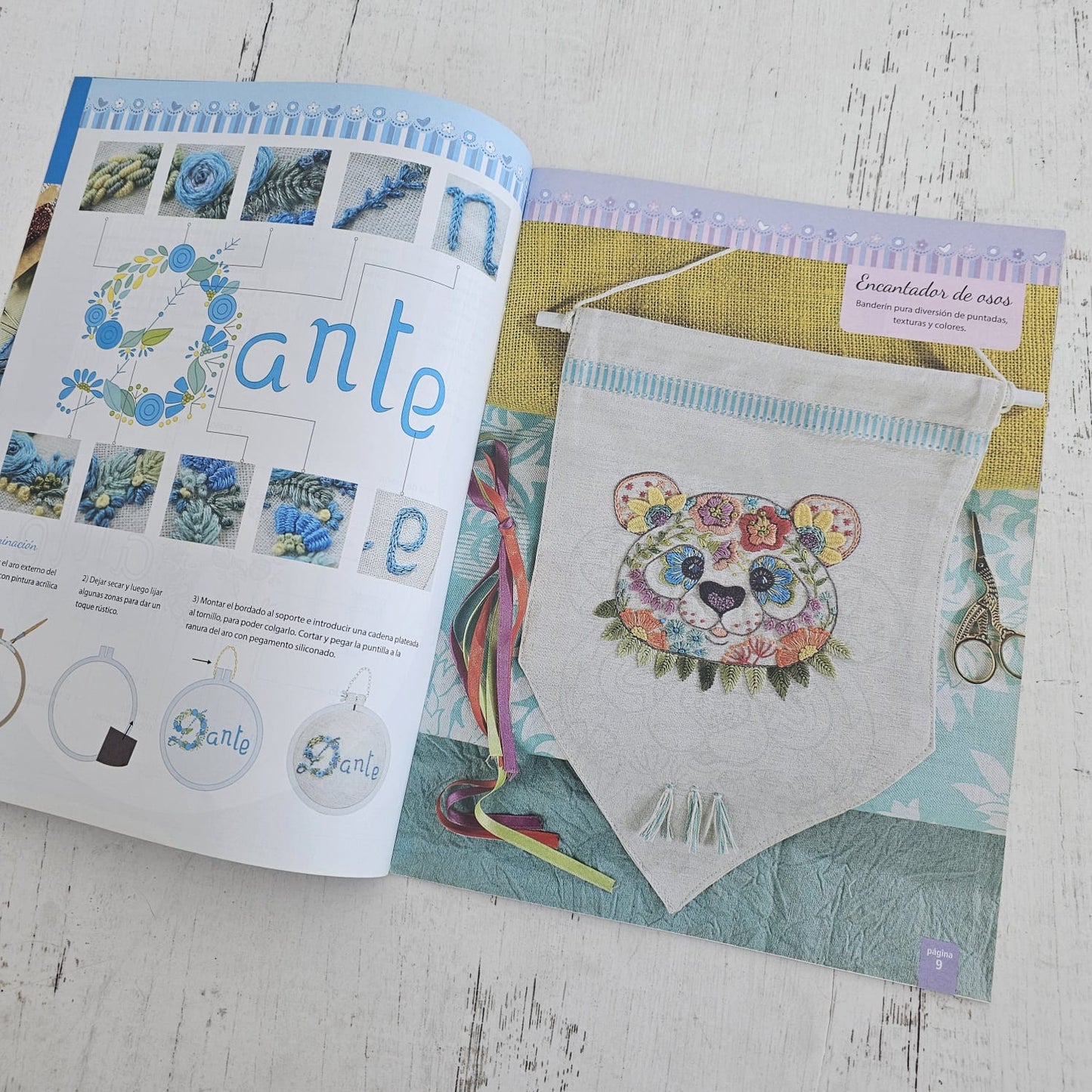 Revista bordado diseños infantiles