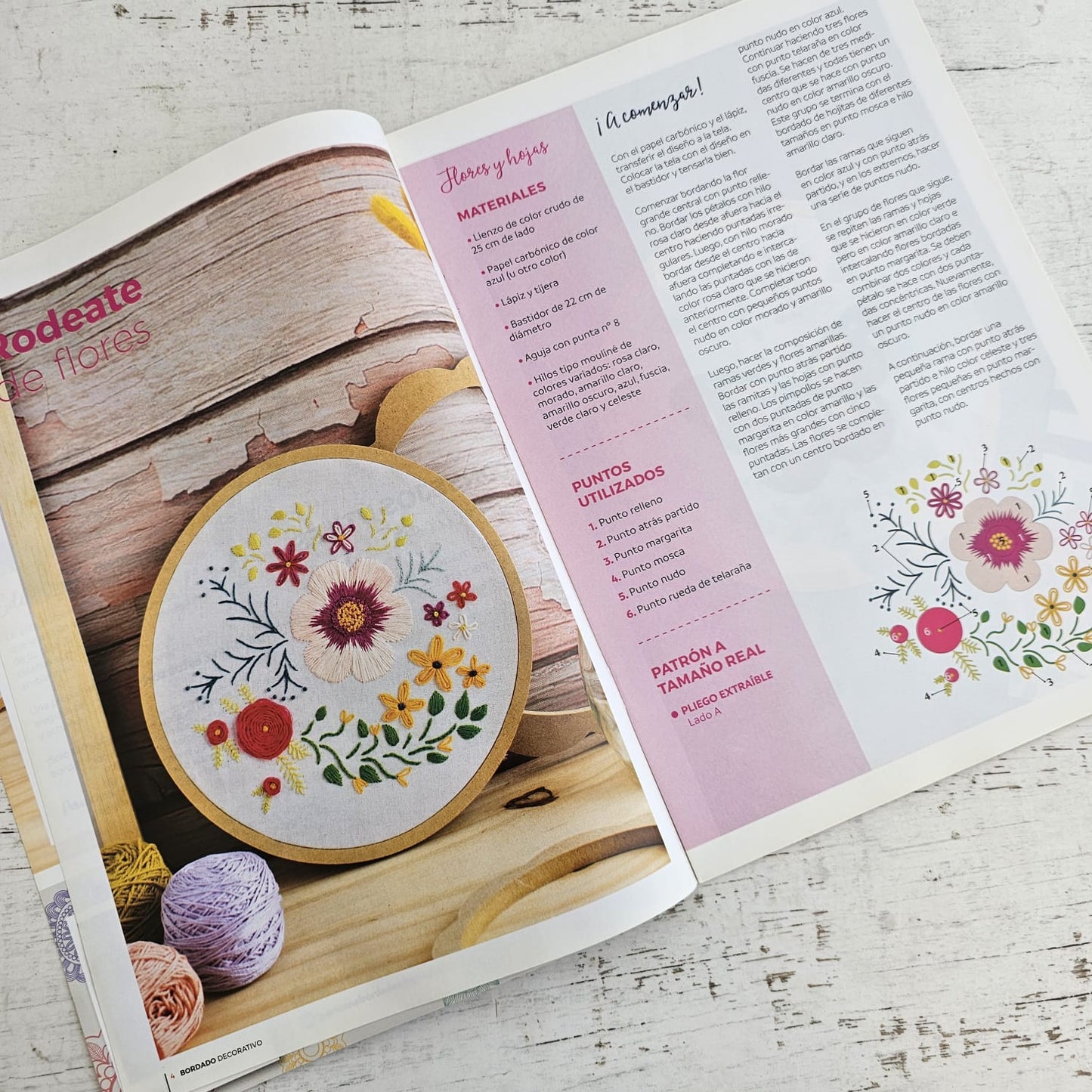 Revista de bordado Decorativo
