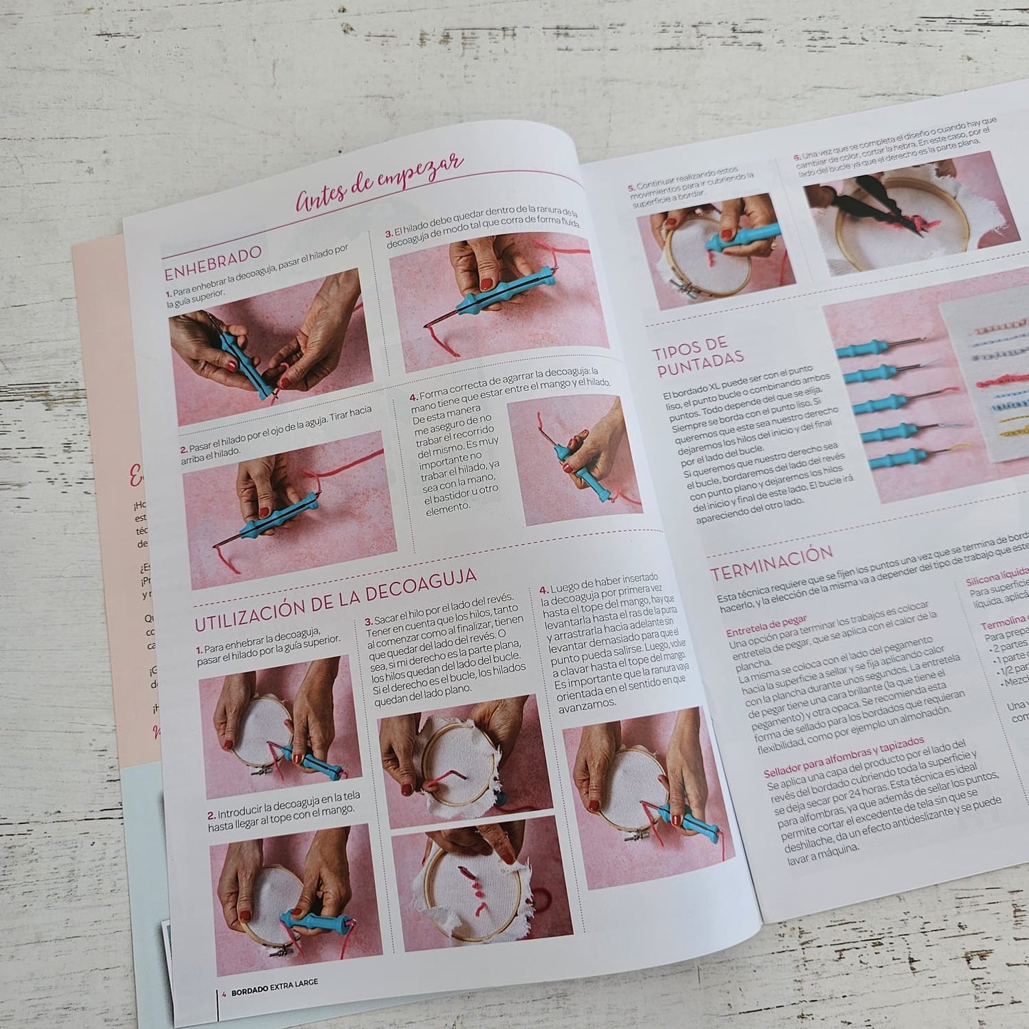 Revista de bordado Extra large