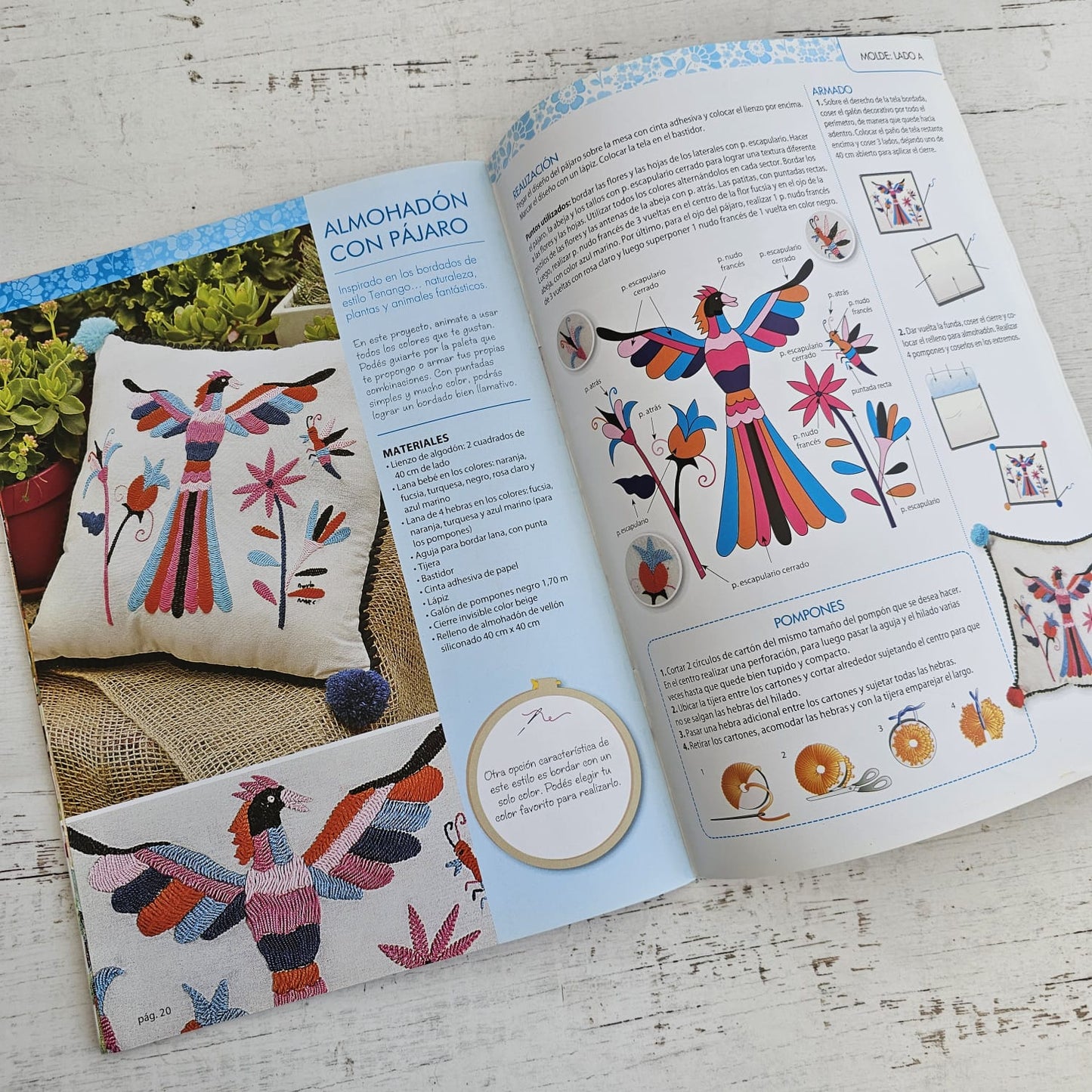 Revista de bordado deco mexicano