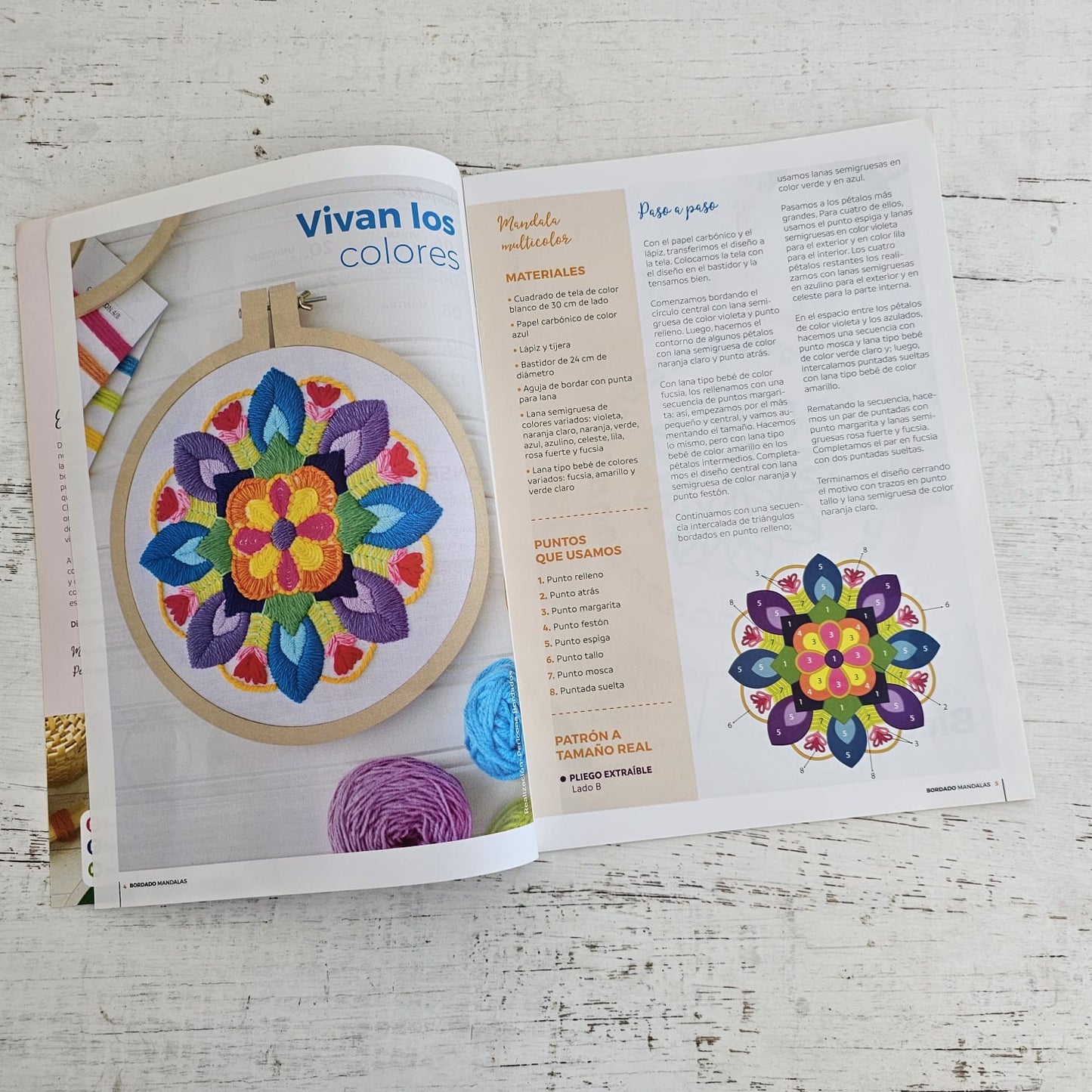 Revista de bordado Mandalas
