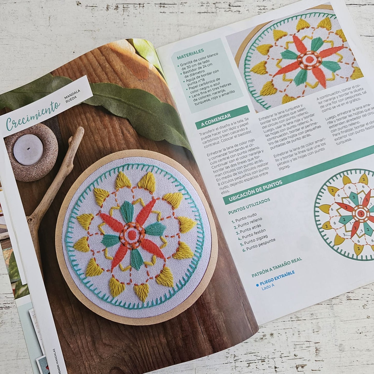Revista de bordado Mandalas