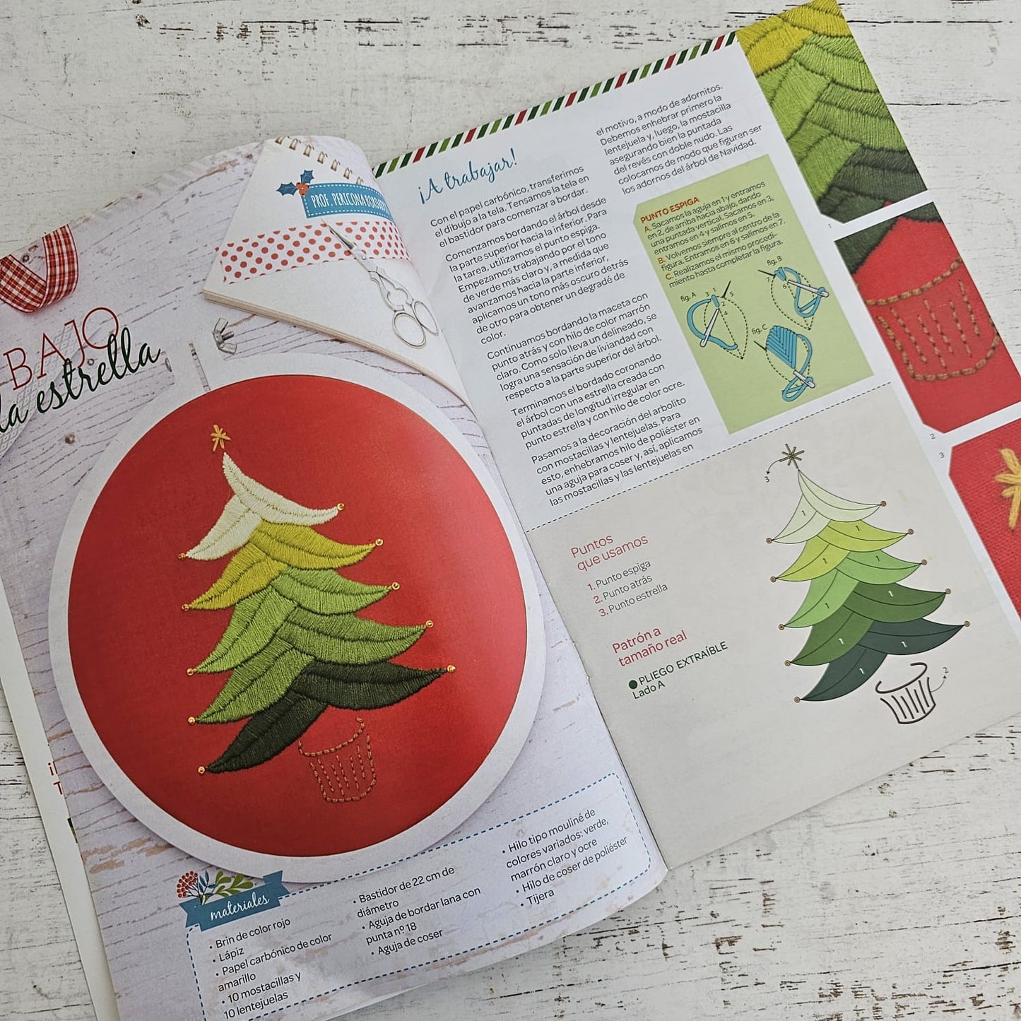 Revista de bordado Navidad
