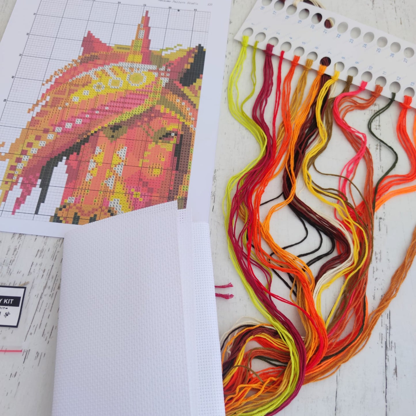 Kit punto cruz - Deka