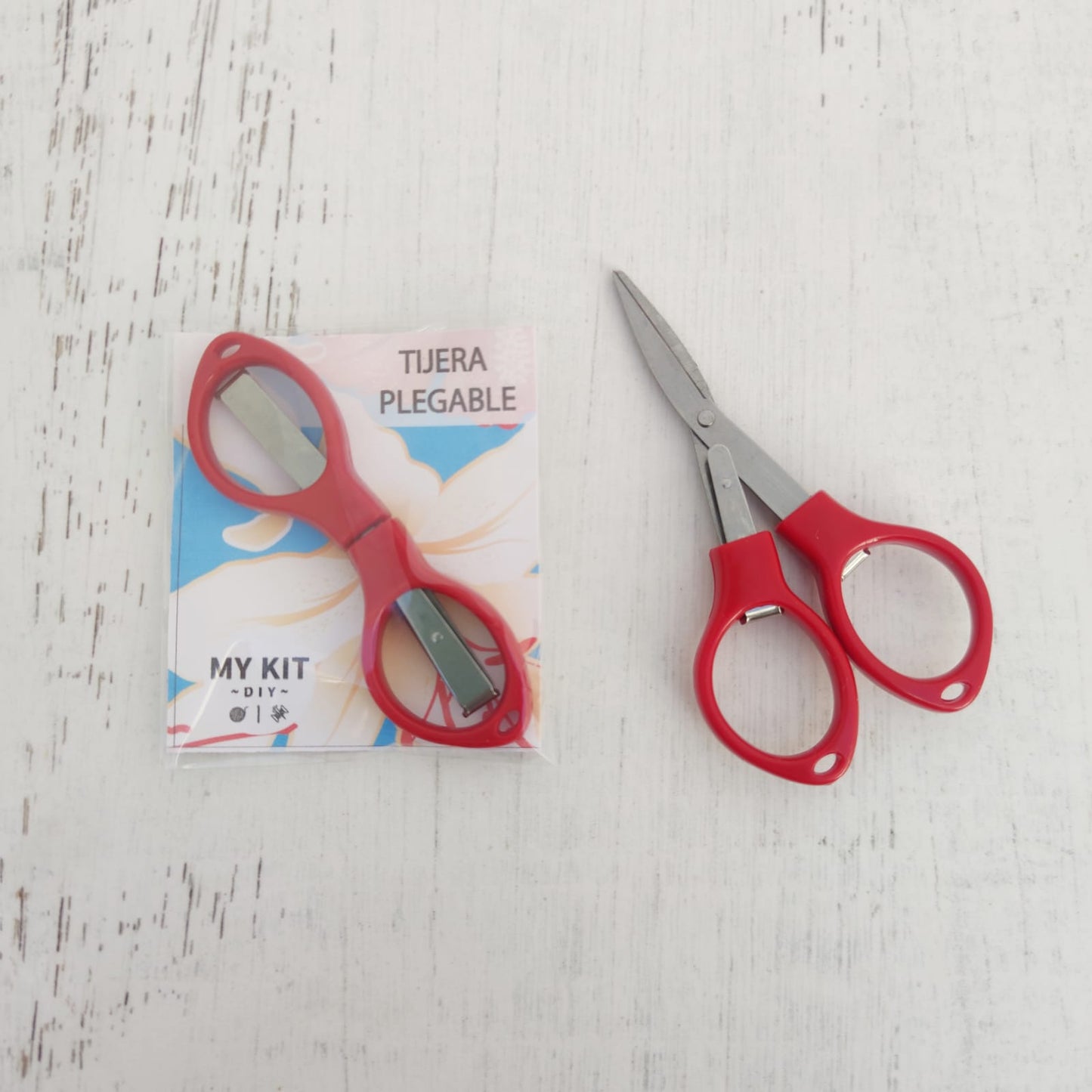 Tijera plegable para viajes