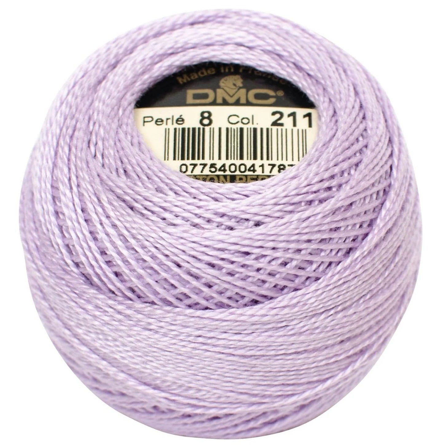 Algodón Perlé grosor 8 ovillos de 10 gr marca DMC