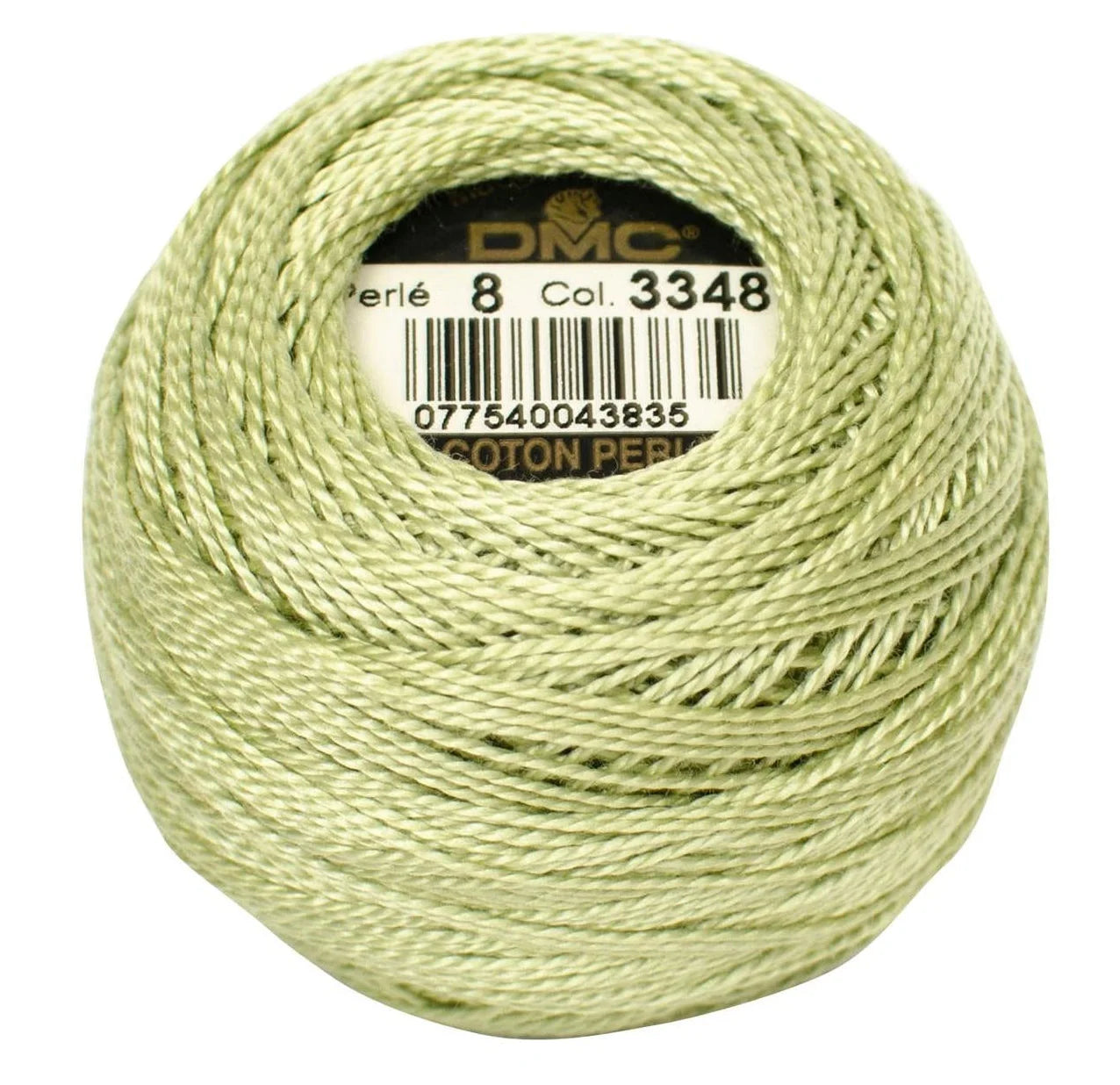 Algodón Perlé grosor 8 ovillos de 10 gr marca DMC