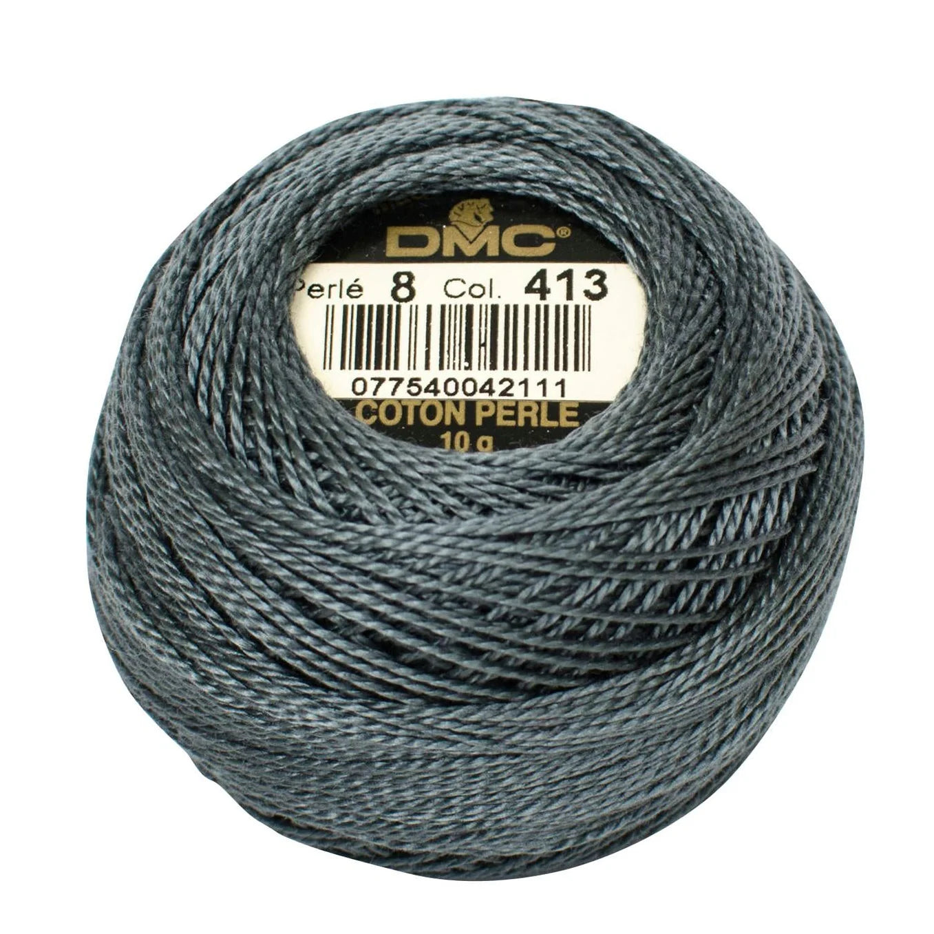 Algodón Perlé grosor 8 ovillos de 10 gr marca DMC